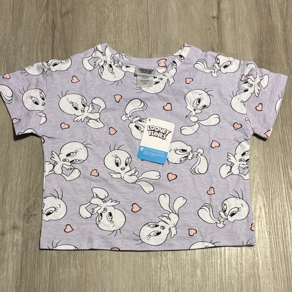 Warner Bros. Looney Tunes Lilac Tweety Tee